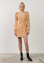 Платье-каре мини