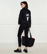 Джинсовая куртка IKON PRINT Karl Lagerfeld - черный(A1W14047)