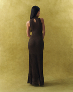 Платье ANITA с закрытой спиной, шоколадный