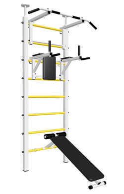 Шведская стенка Sv Sport враспор (Турник стандарт/Брусья/Скамья)
