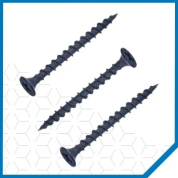 Саморезы Стройметиз гипрок-дерево 4.2х65, сталь, покрытие - фосфат, 100 шт.