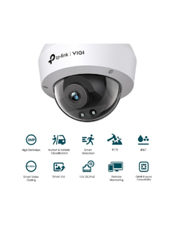 TP-Link VIGI C230I(2.8mm) Купольная камера 3 Мп с ИК-подсветкой