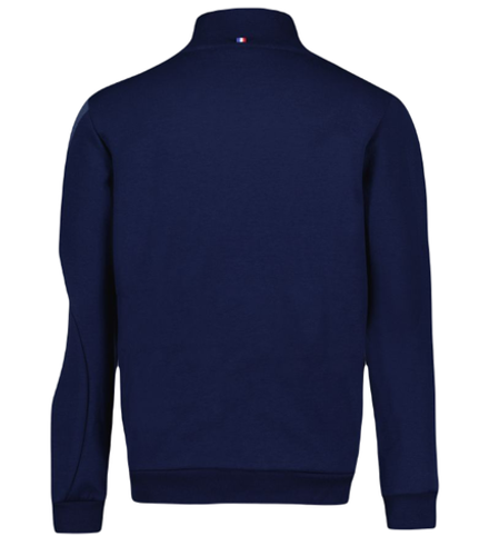 Мужская теннисная кофта Le Coq Sportif SAISON 1 Full Zip Sweat N°1 SS23 - небесный