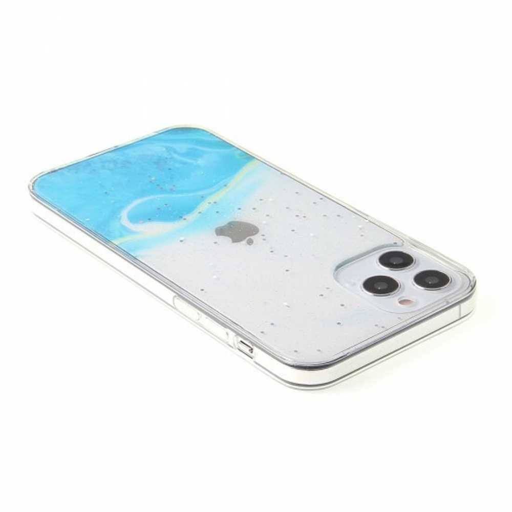 Силиконовый чехол Акварель для iPhone 12, 011856