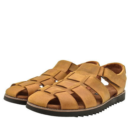550210 сандалии мужские охра