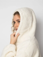 Толстовка плюшевая с капюшоном