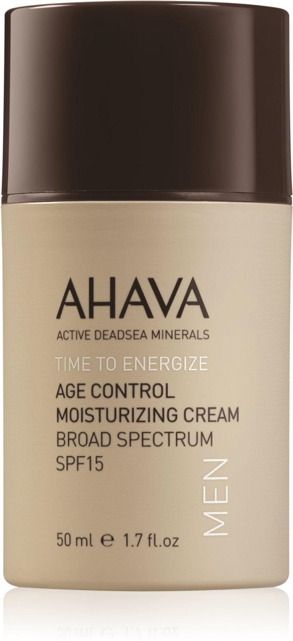 AHAVA Time To Energize Men - омолаживающий увлажняющий крем SPF 15 /   50  ml  / GTIN 0697045150281