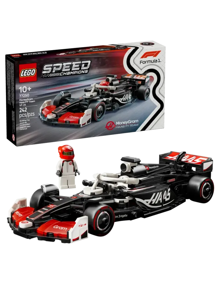 Конструктор Speed Champions 77250 MoneyGram Haas F1