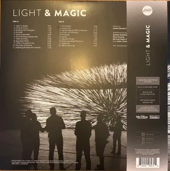 OST - James Newton Howard – Light & Magic - LP