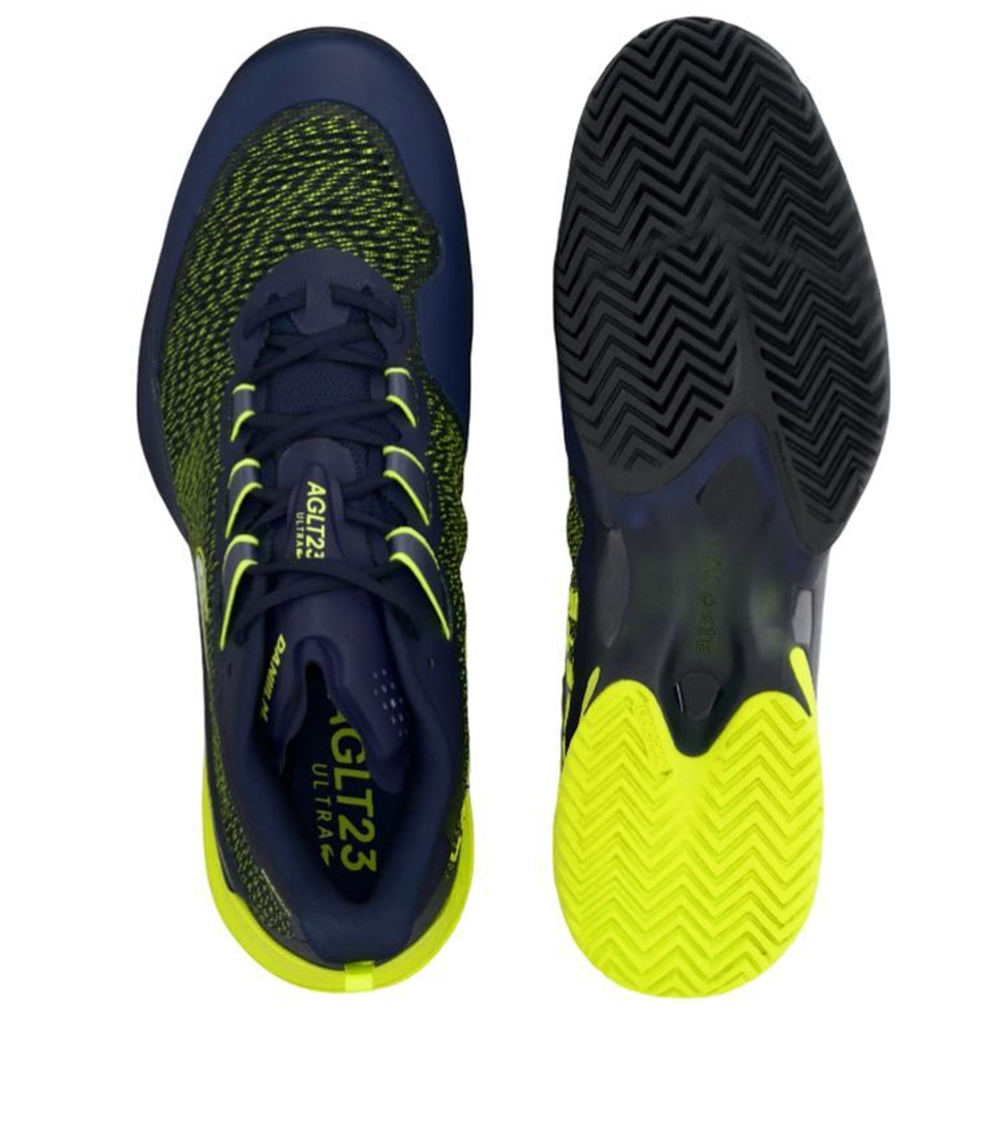 Мужские кроссовки теннисные Lacoste Sport AG-LT23 Ultra - navy/yellow