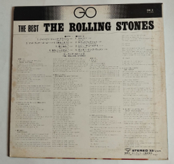 Винтажная виниловая пластинка LP The Rolling Stones The Best The Rolling Stones (Japan 1971) (No Obi)