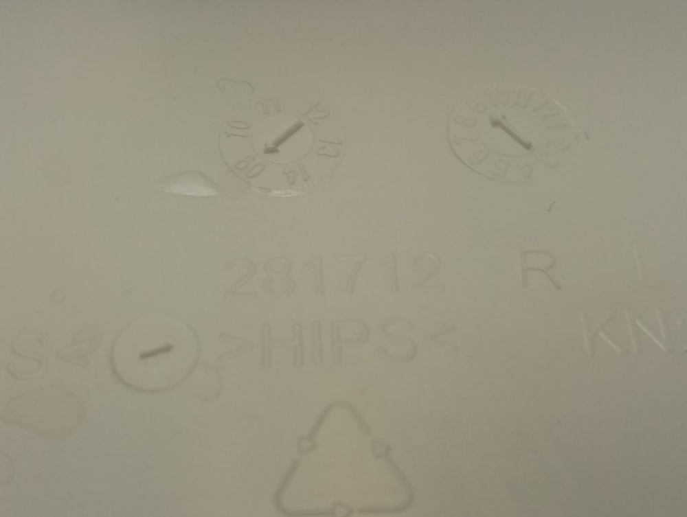 WKB61021PTMA кт40 Нижняя панель для стиральных машин Beko 2817120700 б/у