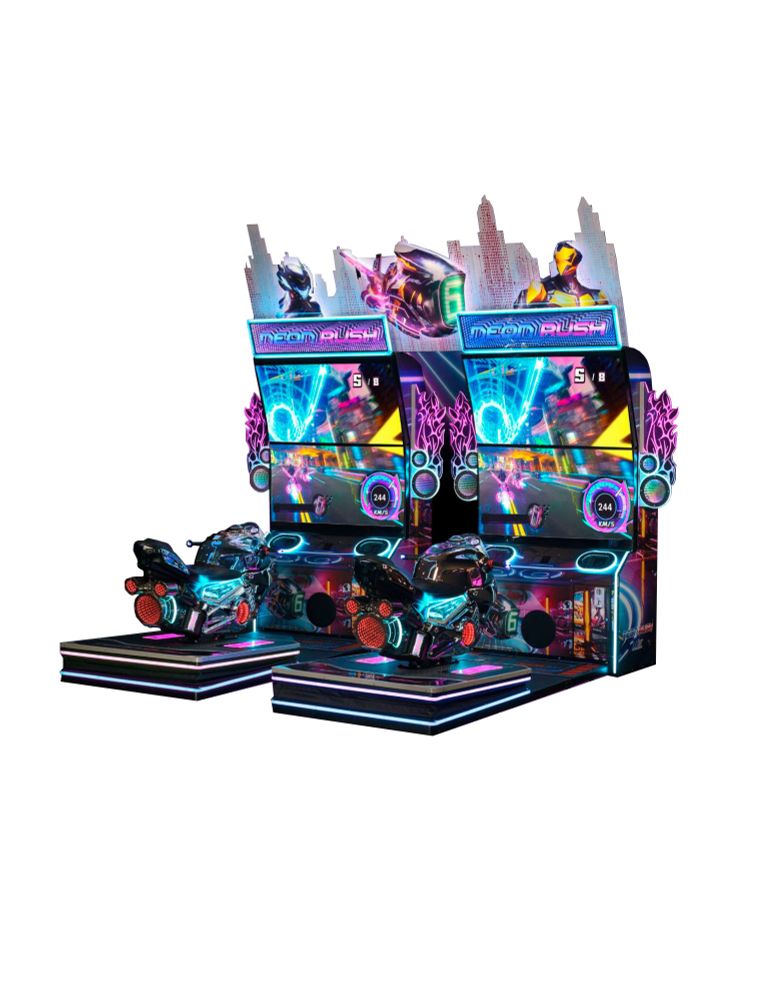 Гоночный симулятор «Neon Rush»