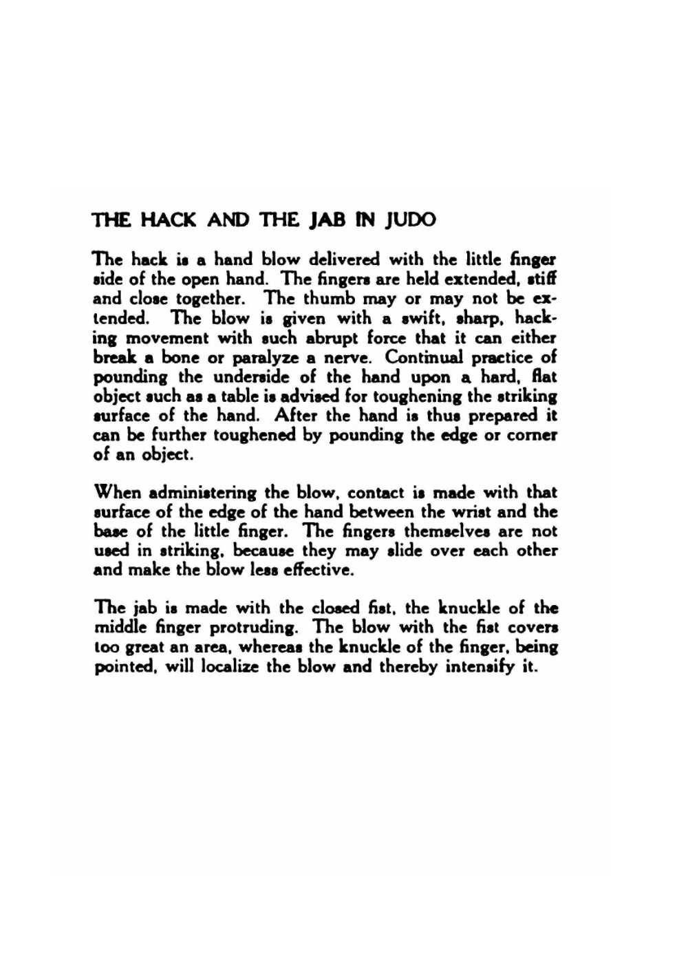 American Combat Judo | B. Cosneck