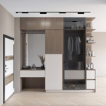 DK5333-BK Светильник для трека Air, серия Linear 4000 со светодиодом, L230*W26*H60мм, 48V DC, 9W, RA?90, 120°, 4000K, IP20, черный, алюминий