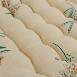 Подушка на стул стеганая 40х40 Tkano Russian North Обед рябинника