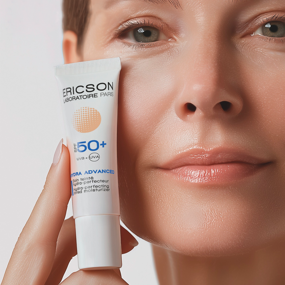 Ericson Laboratoire Увлажняющий тональный крем SPF 50+ Hydra-perfecting tinted moisturizer SPF 50+ 30 мл