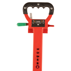 WDK-81813D Домкрат пневматический подкатной 5 т, 145-440 мм, с регулировкой угла наклона рукояти