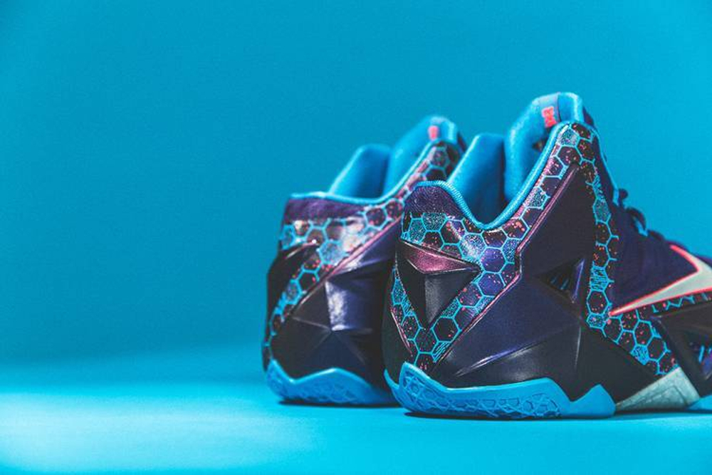 Кроссовки Nike Lebron 11 Summit Lake Hornets