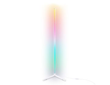 Светильник светодиодный напольный 15W RGB с пультом FL8020 WH белый LED D32*1250 (ПДУ РАДИО 2.4G) Comfort LineTech Ambrella