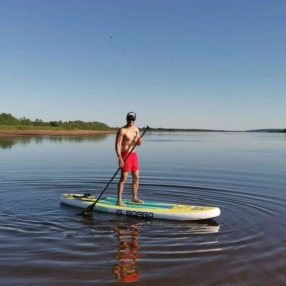 Надувная SUP-доска JS Board Comanche JS335 335х82х15 см полный комплект