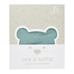 Плед Jan&Sofie 100x120 см Бирюзовый