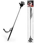 Черный стек с наконечником-ладошкой - 55 см.