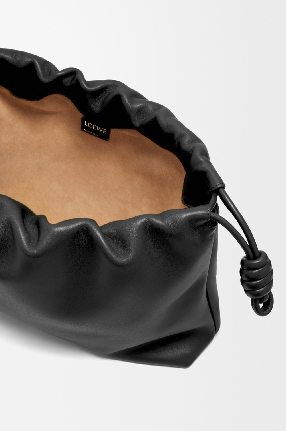 Loewe Большая сумка Flamenco из мягкой кожи ягненка наппа, черный