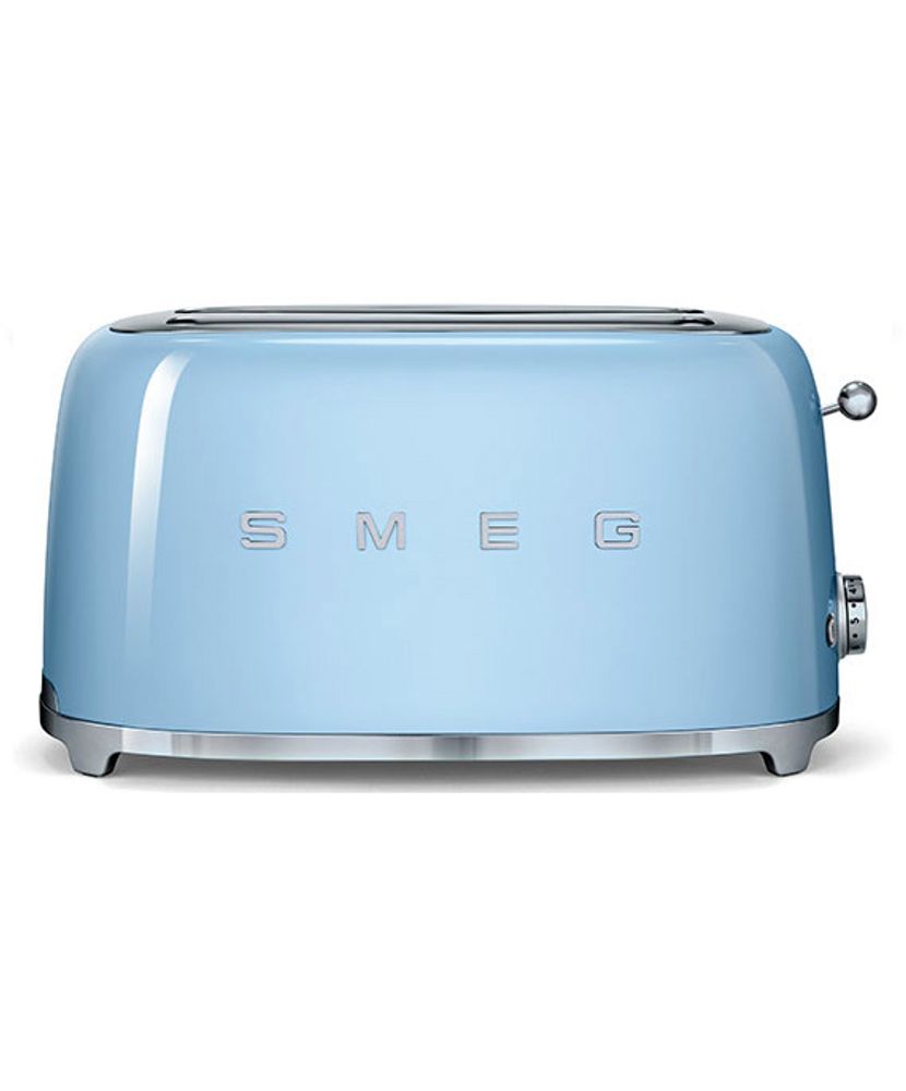 Smeg Тостер на 4 тоста, пастельный голубой