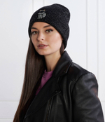 Хлопковая шапка Karl Lagerfeld - черный(236W3407)