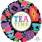 Шар Фольгированный Безумное чаепитие (Ассорти)