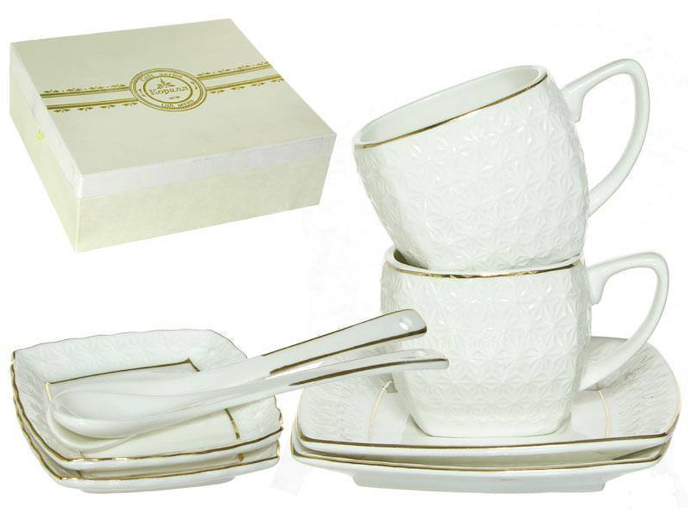 Чайный набор 8 предметов 200мл "Снежная королева"