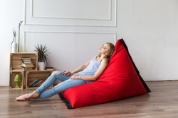 Кресло Пирамида Красно-Черная (Классический)