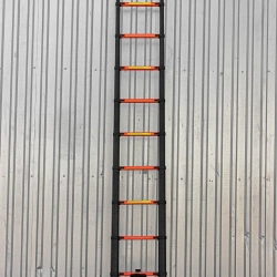 Лестница телескопическая алюм. бытовая 3.5м (12 ступ.) ISMA ISMA-UP350