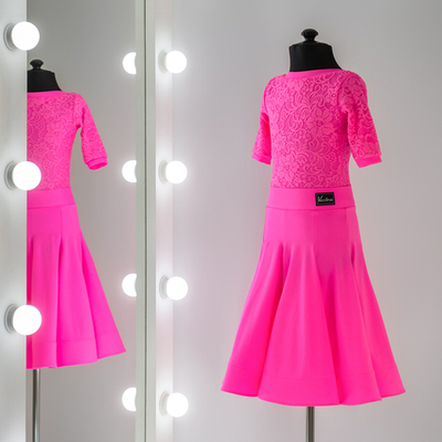 Laura 5-01-03-C | Платье годе для спортивных бальных танцев | Vasileva Dance