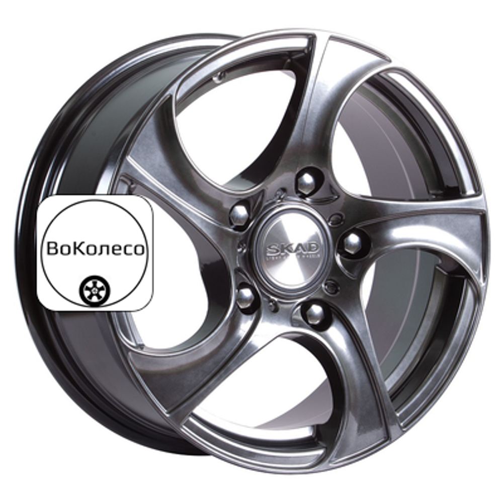 7x16/5x139,7 ET40 D98,5 Вихрь (КЛ162) Графит СКАД