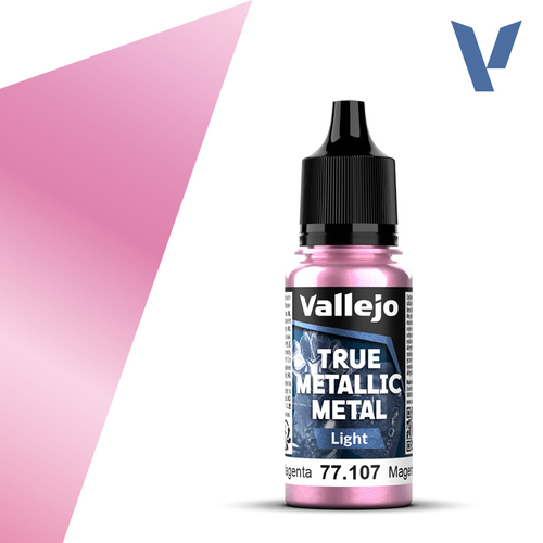 Vallejo True Metallic Metal - Crimson Magenta (Light)
