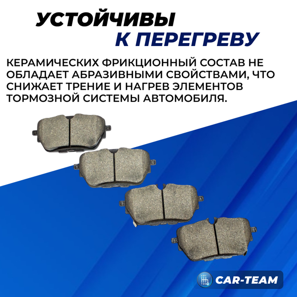 Колодки тормозные задние (керамические) LiXiang L7, L8, L9 (арт. ZCP-1441)