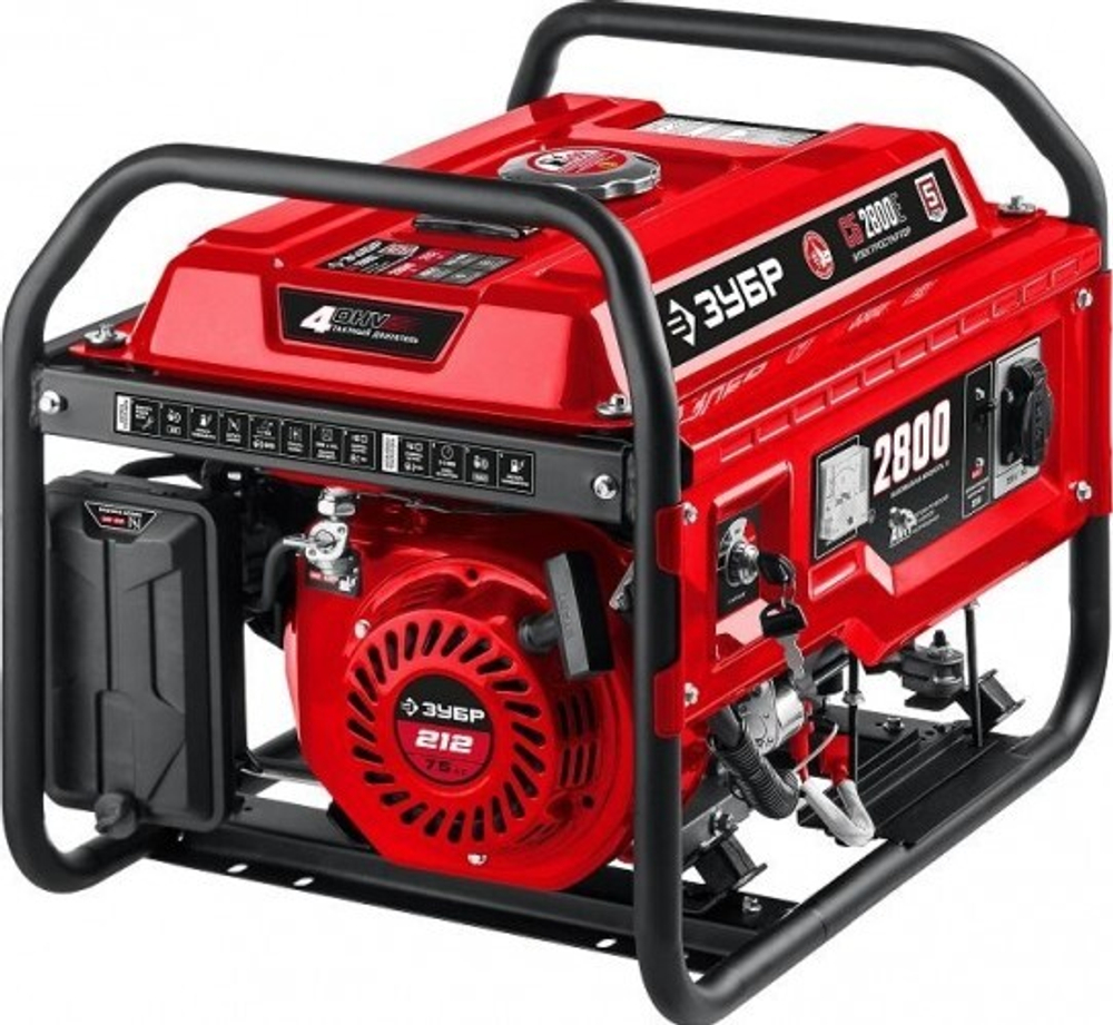 Генератор бензиновый ЗУБР СБ-2800Е