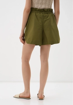 Свободные шорты из хлопка-поплина