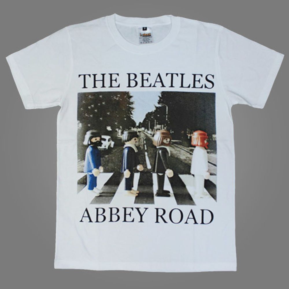 Футболка The Beatles Abbey Road ( лего )