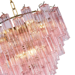 Люстра OWD2093-D75 gold/pink