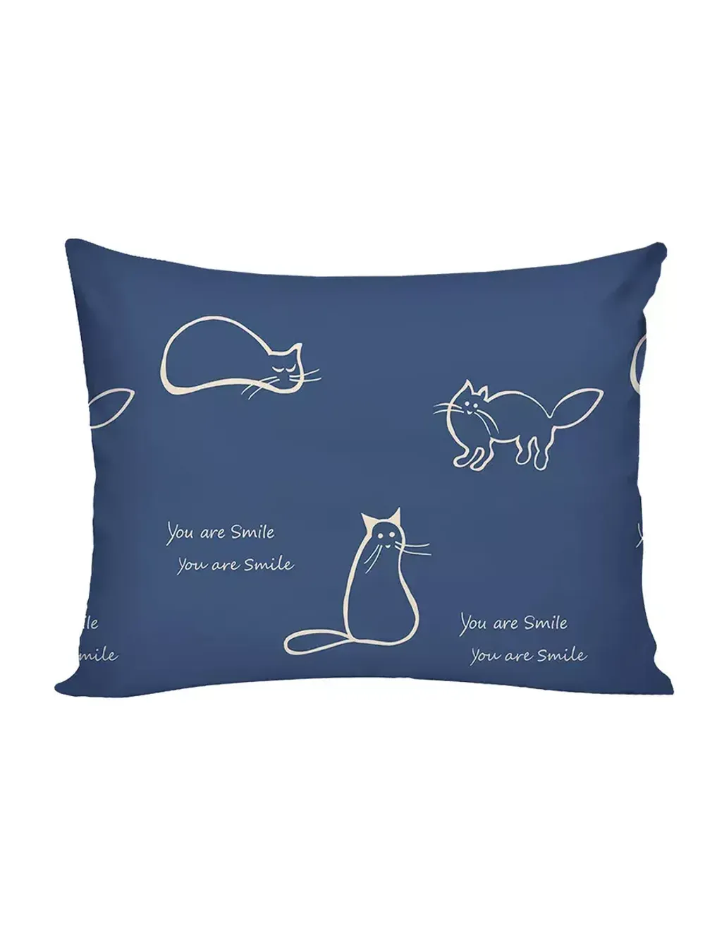 Постельное белье Полисатин Мечта "Котики" 1,5-сп Наволочка 50х70 см 1 шт Простынь на резинке 90x200 смПододеяльник 145x215 см