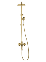Душевая система WONZON & WOGHAND STEAM, Брашированное золото (WW-88739008-BG)