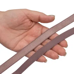 Резинка бретелечная кофейно-розовая 15 мм (цв. 885), 740/15