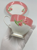 Чайная пара с тюльпанами Yves Saint Laurent