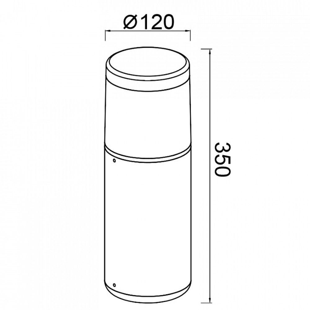 Наземный низкий светильник Mantra Chicago 8845