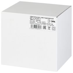 Садово-парковый светильник ЭРА «Дели 3» ДБУ 07-8-006 черный 6-гранный настенный IP44 светодиодный 8Вт 3000K