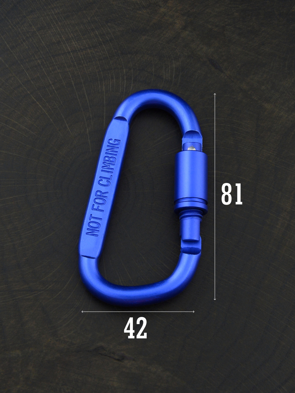 В АССОРТИМЕНТЕ - 3 карабина вспомогательных до 50 кг алюминий 81х42 мм