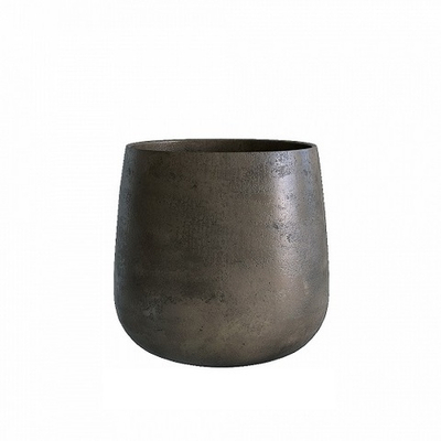 Кашпо Concretika Cone D24 H26 Brezent Grey
